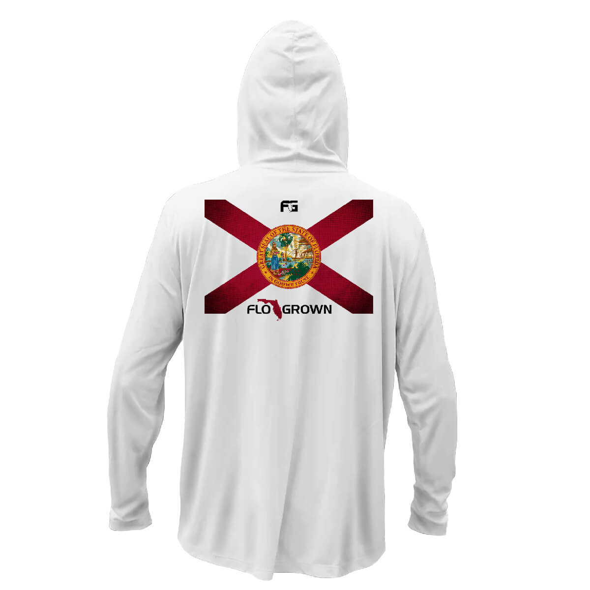 Florida Flag Performance Hoodie T-Shirts, Sweatshirt | CoreVibeTees.com (Image 1)