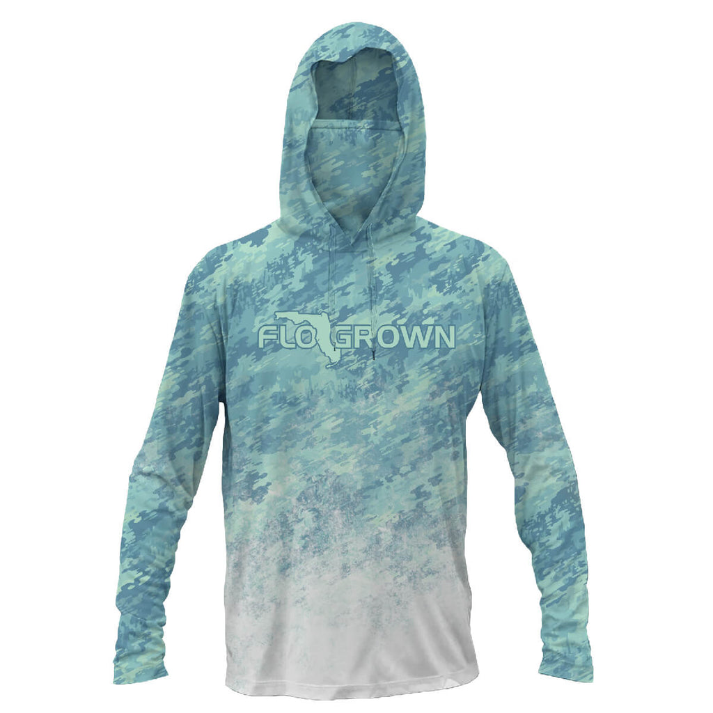 Sea Camo Performance Hoodie T-Shirts, Sweatshirt | CoreVibeTees.com (Image 2)