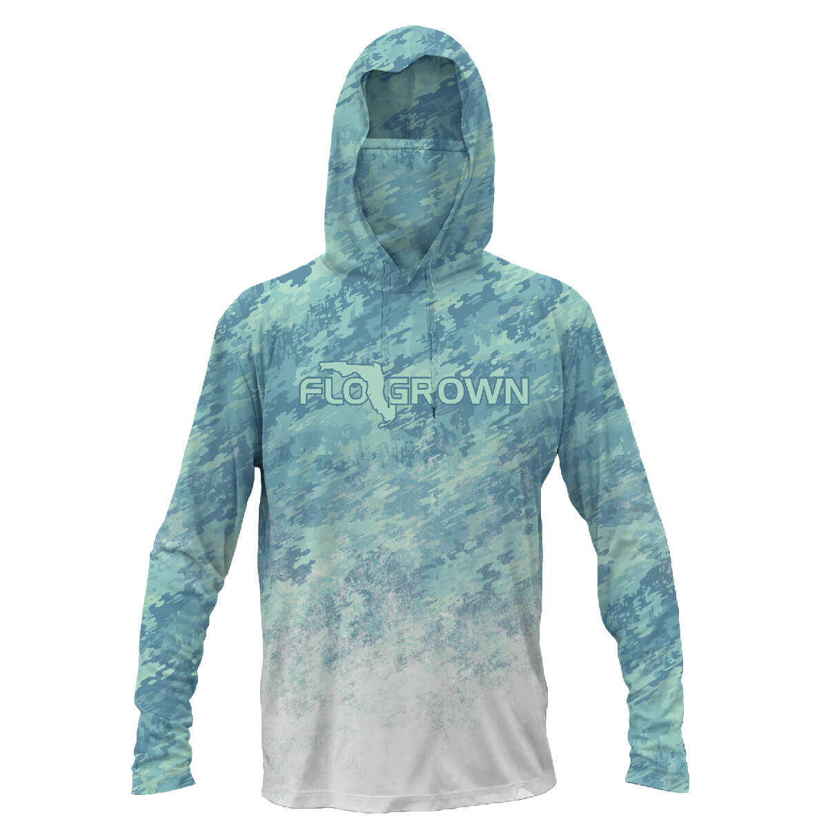 Sea Camo Performance Hoodie T-Shirts, Sweatshirt | CoreVibeTees.com (Image 2)