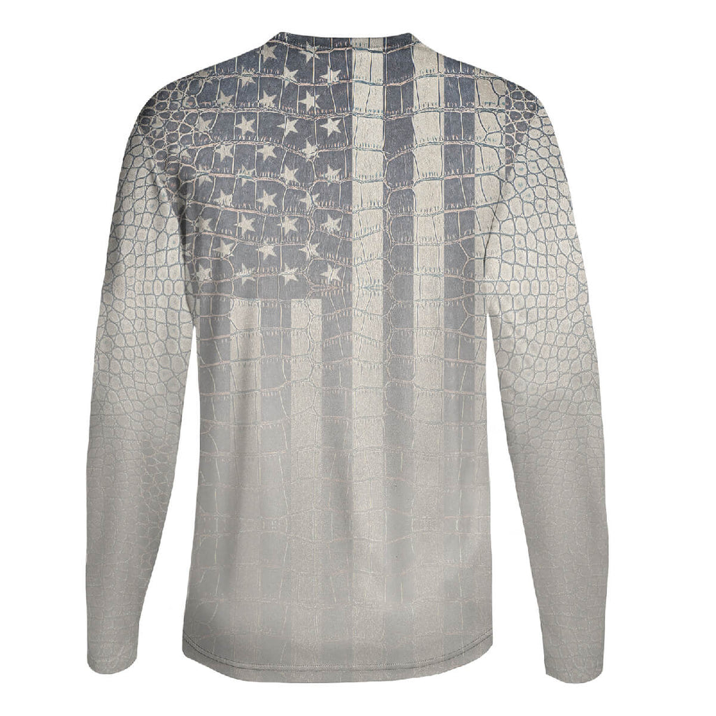 American Gator Performance Tee Hoodie, Sweatshirt | CoreVibeTees.com (Image 2)