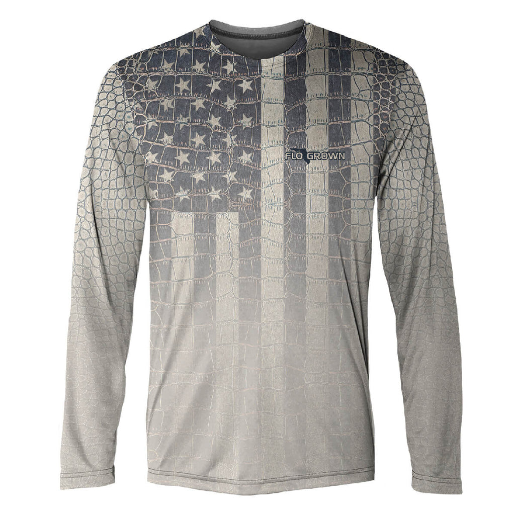 American Gator Performance Tee Hoodie, Sweatshirt | CoreVibeTees.com (Image 1)