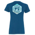 Hexagon Stamp Fitted Women's Tee Hoodie, Sweatshirt | CoreVibeTees.com (Image 1)