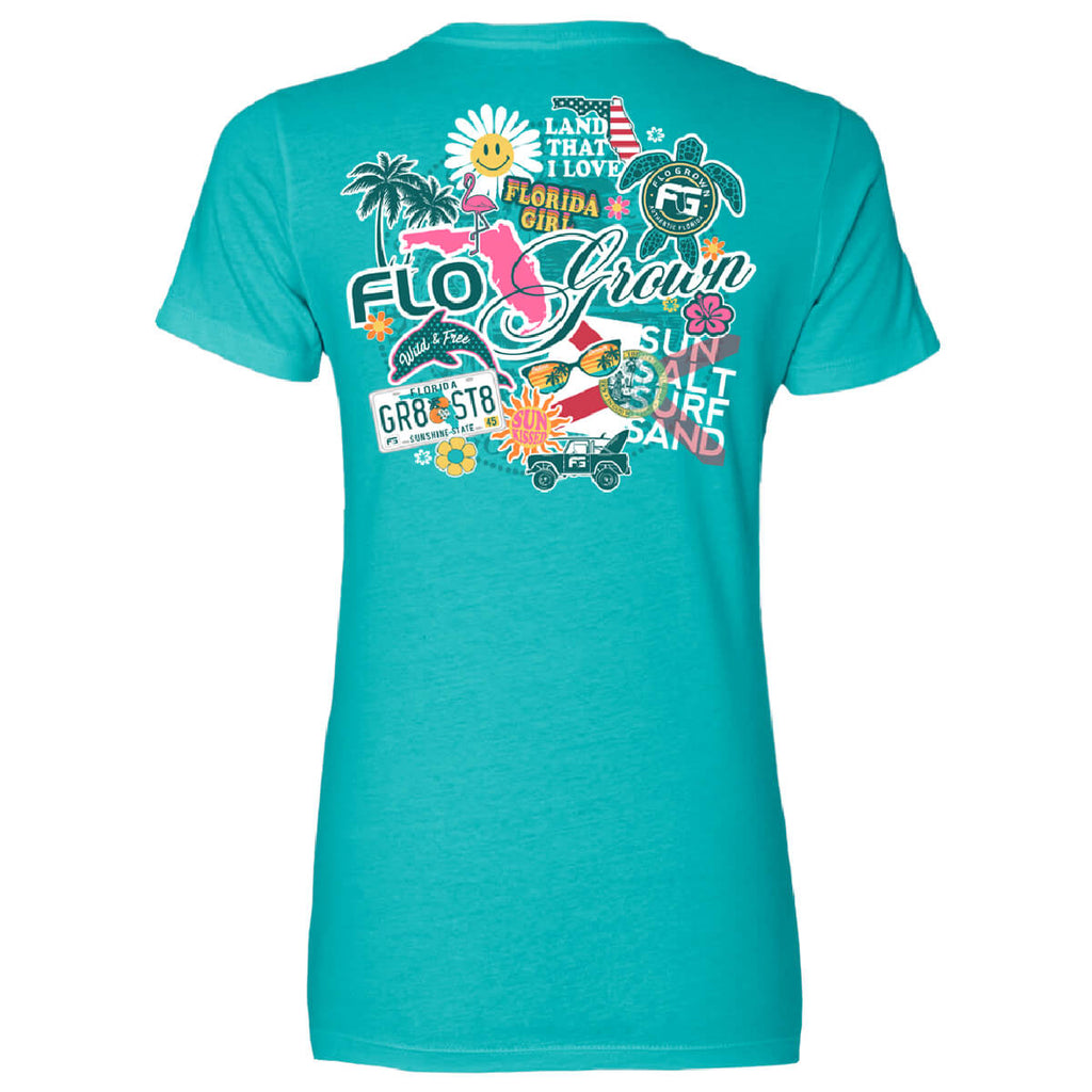 Sticker Fitted Women's Tee Hoodie, Sweatshirt | CoreVibeTees.com (Image 1)