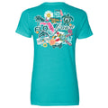 Sticker Fitted Women's Tee Hoodie, Sweatshirt | CoreVibeTees.com (Image 1)