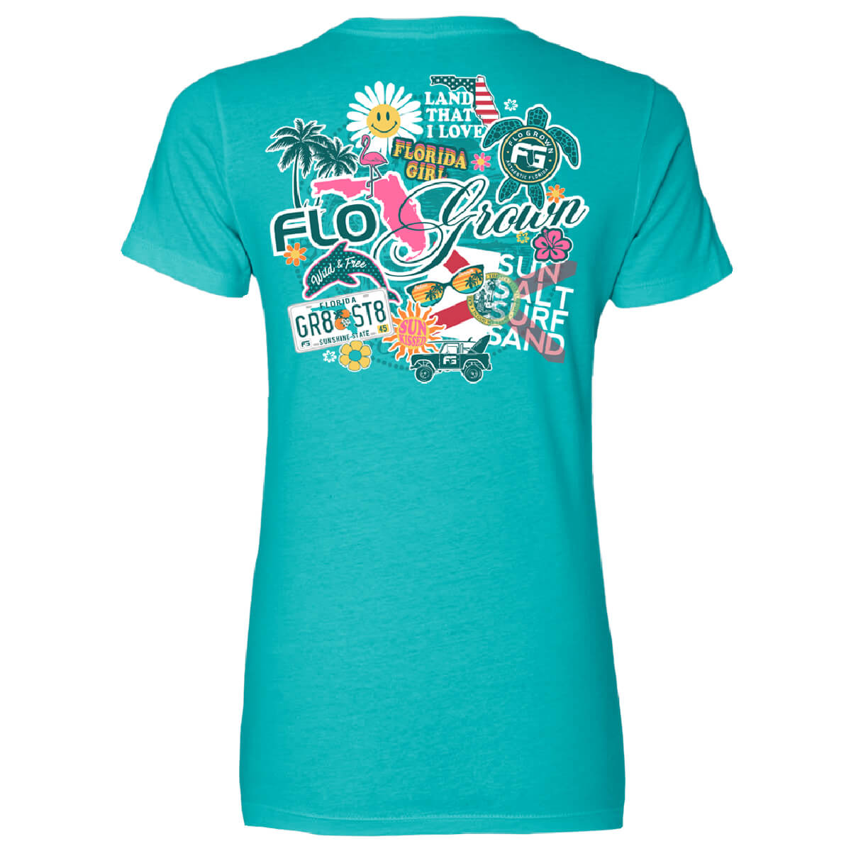 Sticker Fitted Women's Tee Hoodie, Sweatshirt | CoreVibeTees.com (Image 1)