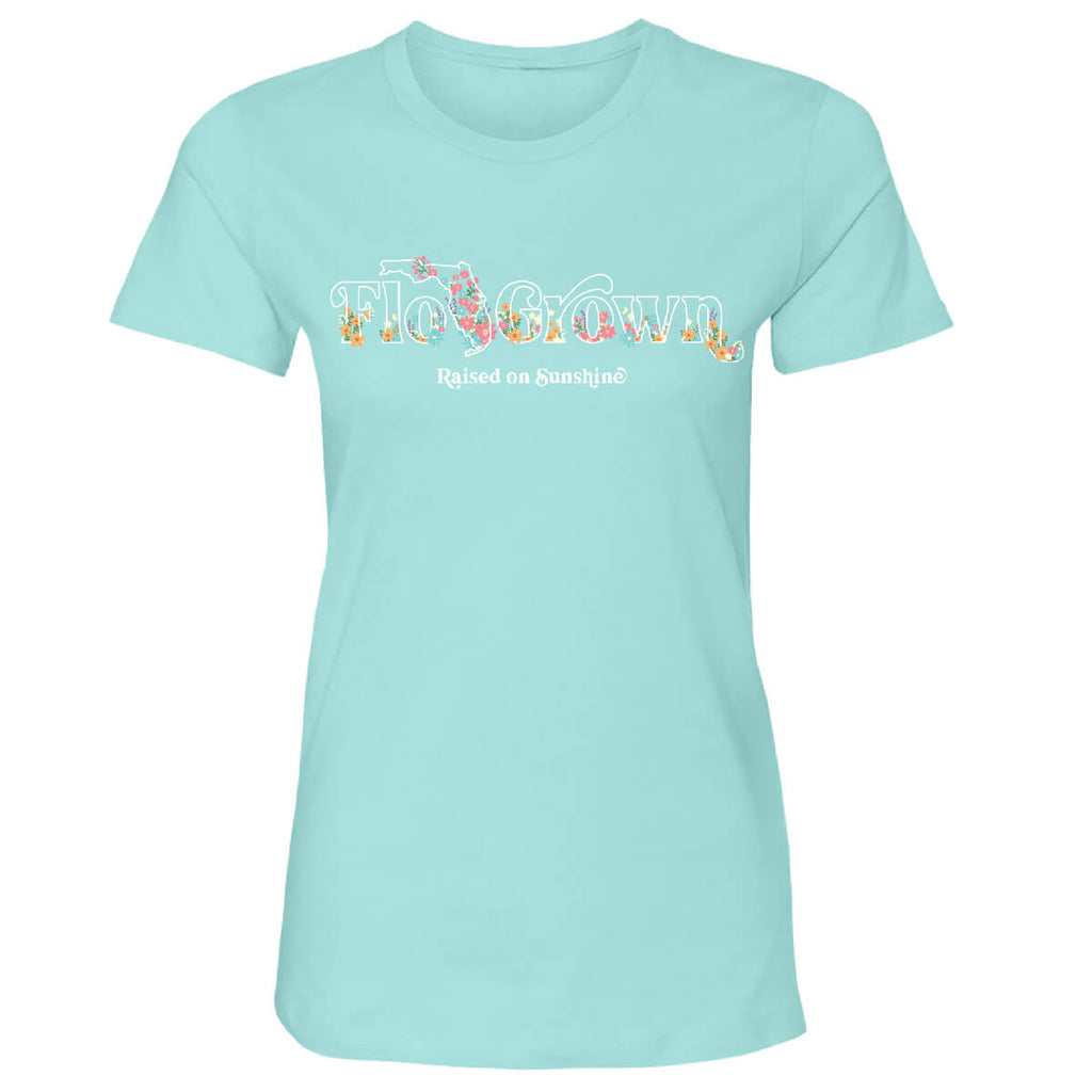 Inline Flowers Fitted Women's Tee Hoodie, Sweatshirt | CoreVibeTees.com (Image 1)