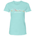 Inline Flowers Fitted Women's Tee Hoodie, Sweatshirt | CoreVibeTees.com (Image 1)