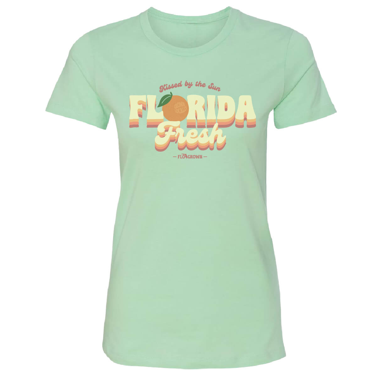 Florida Fresh Fitted Women's Tee Hoodie, Sweatshirt | CoreVibeTees.com (Image 1)