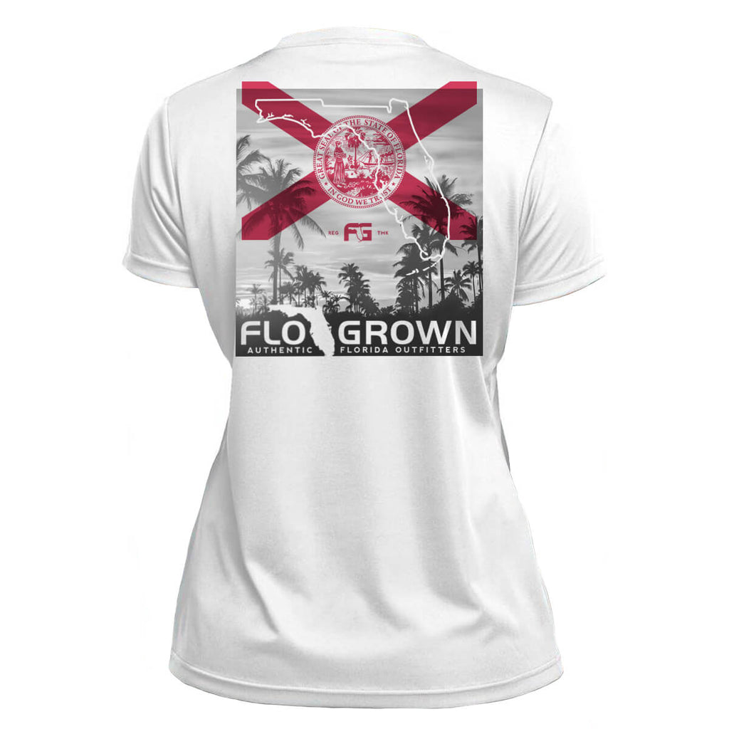 Scenic Flag Women's Performance Tee Hoodie, Sweatshirt | CoreVibeTees.com (Image 1)