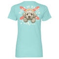 FloGrown Puppy Women's Tee Hoodie, Sweatshirt | CoreVibeTees.com (Image 1)