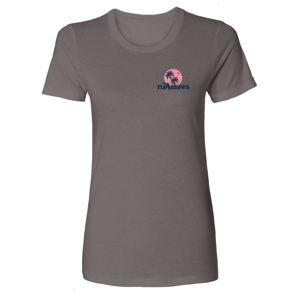Retro Sunset Women's Tee Hoodie, Sweatshirt | CoreVibeTees.com (Image 2)