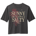 Chance of Salty Women's Tee Hoodie, Sweatshirt | CoreVibeTees.com (Image 1)