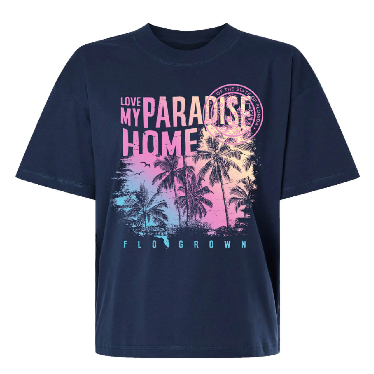 Paradise Blend Womens Tee Hoodie, Sweatshirt | CoreVibeTees.com (Image 1)