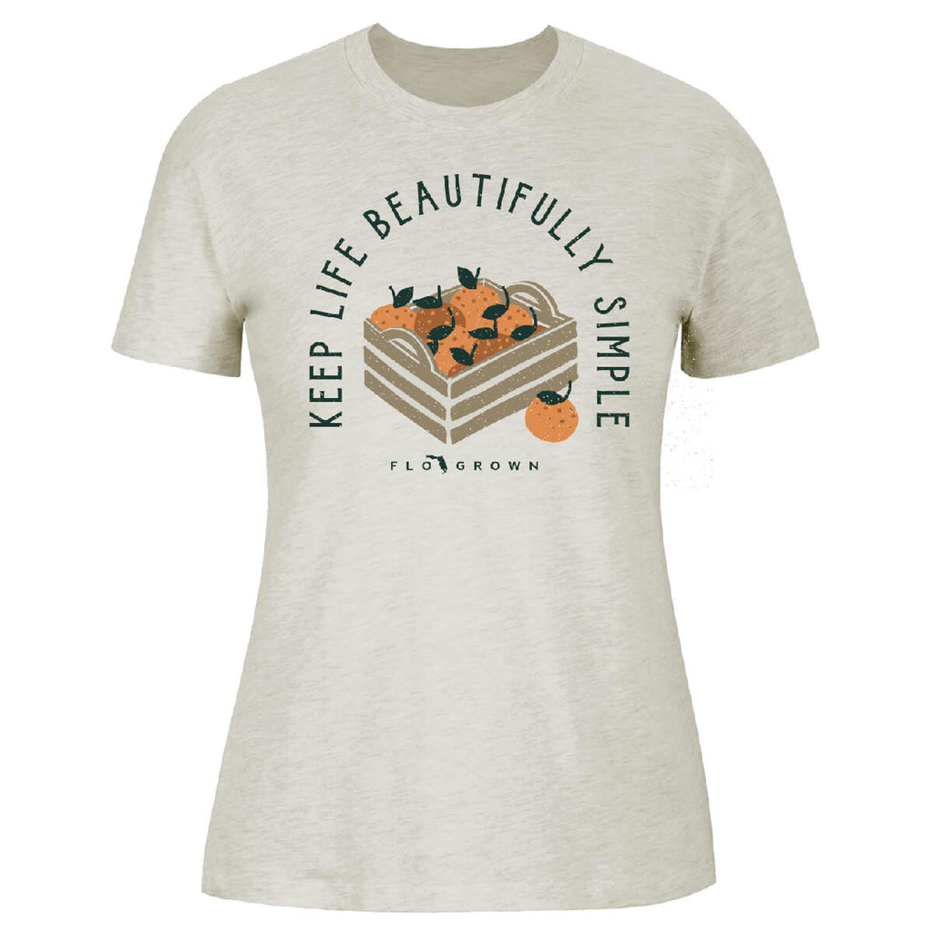 Beautifully Simple Women's Tee Hoodie, Sweatshirt | CoreVibeTees.com (Image 1)