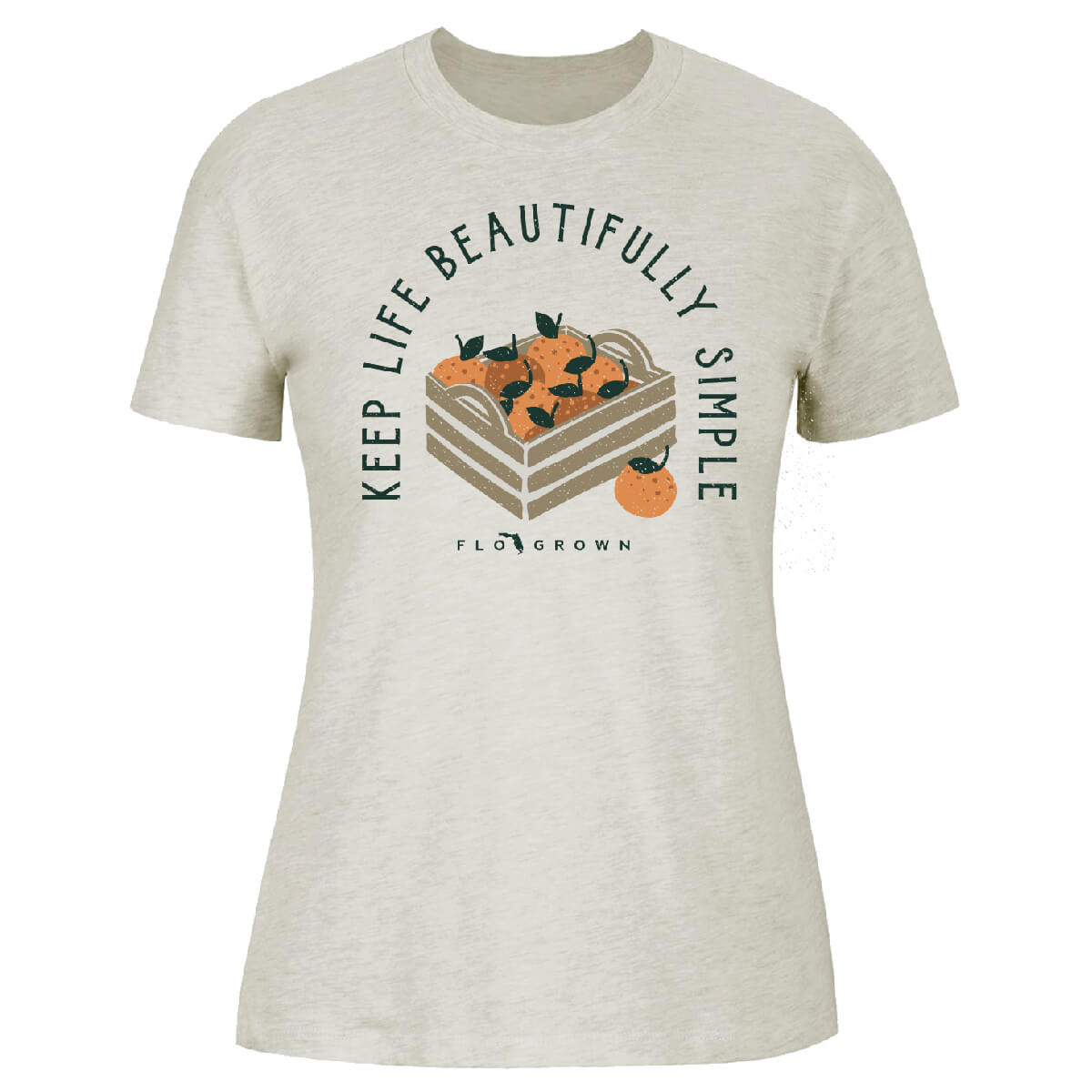 Beautifully Simple Women's Tee Hoodie, Sweatshirt | CoreVibeTees.com (Image 1)