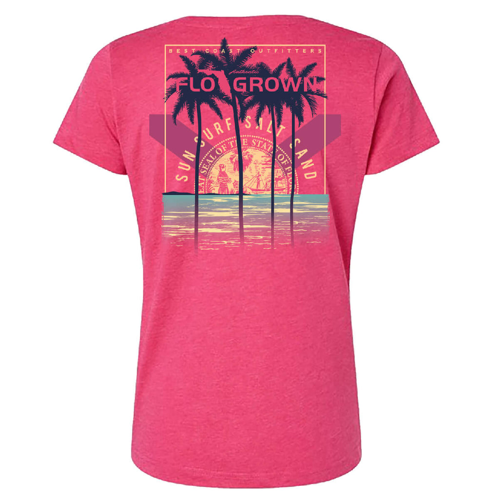 Crest Beach Poster Womens Tee Hoodie, Sweatshirt | CoreVibeTees.com (Image 1)