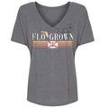 FG Chest Stripe Women's Tee Hoodie, Sweatshirt | CoreVibeTees.com (Image 1)