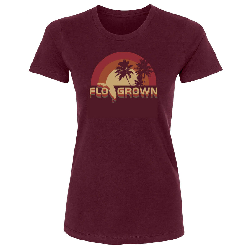 Retro Rainbow Fitted Women's Tee Hoodie, Sweatshirt | CoreVibeTees.com (Image 1)