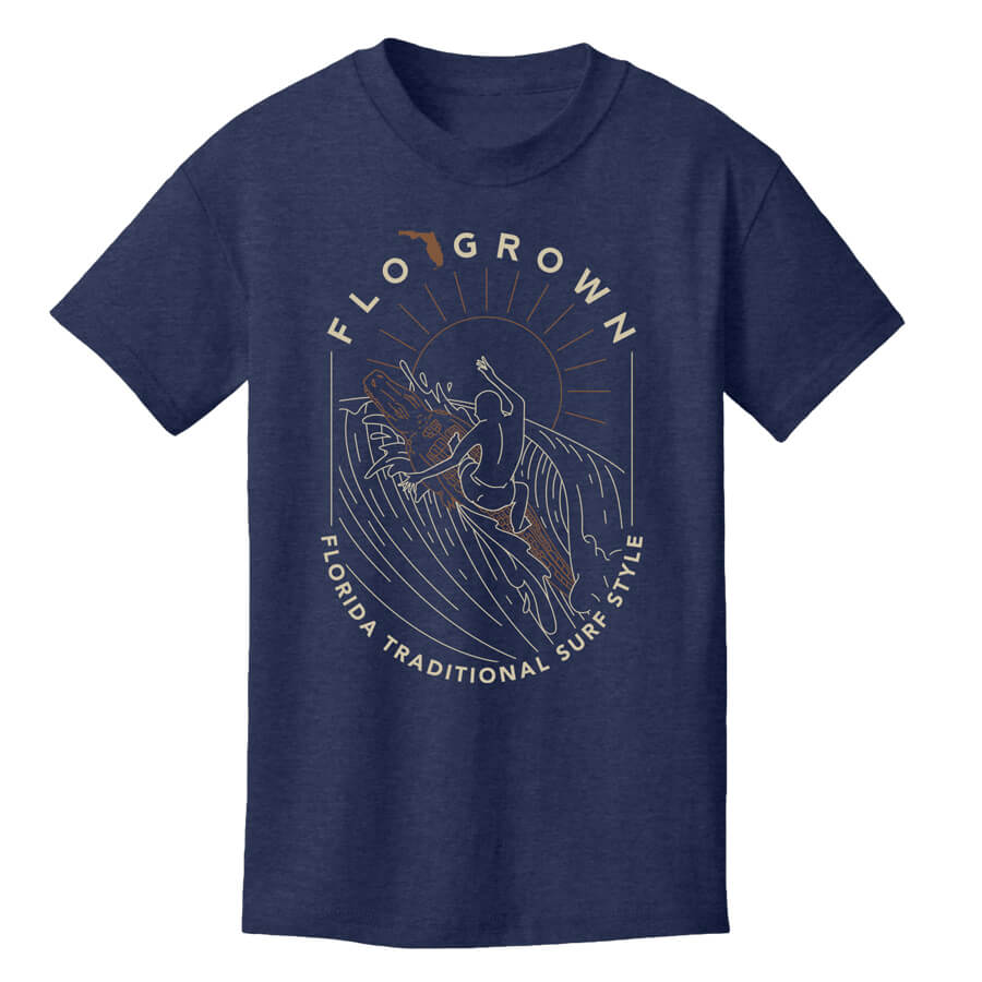 Surfgator Youth Tee Hoodie, Sweatshirt | CoreVibeTees.com (Image 1)