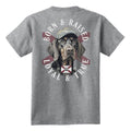 Born & Raised Hound Youth Tee Hoodie, Sweatshirt | CoreVibeTees.com (Image 1)