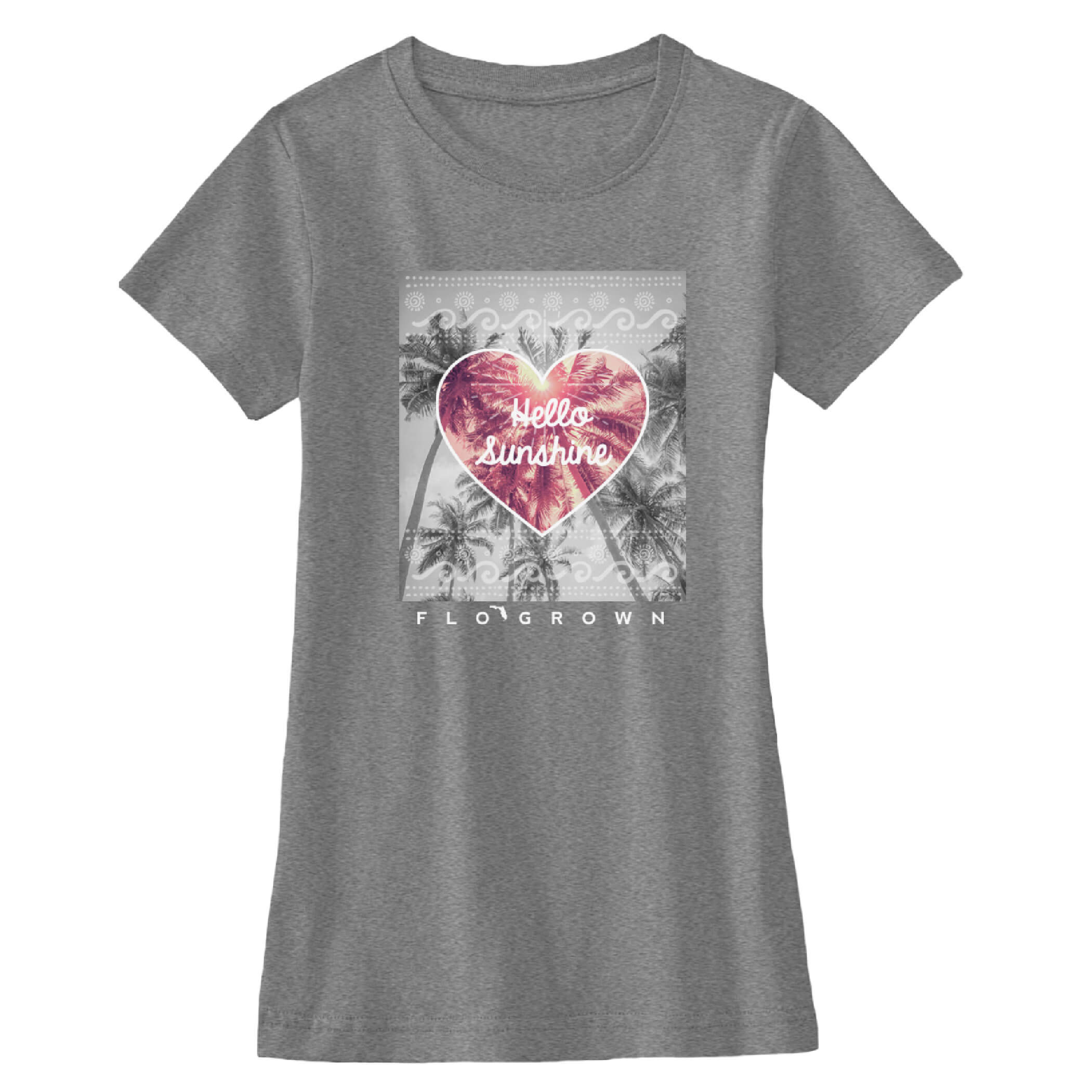 Hello Sunshine Girls Tee Hoodie, Sweatshirt | CoreVibeTees.com