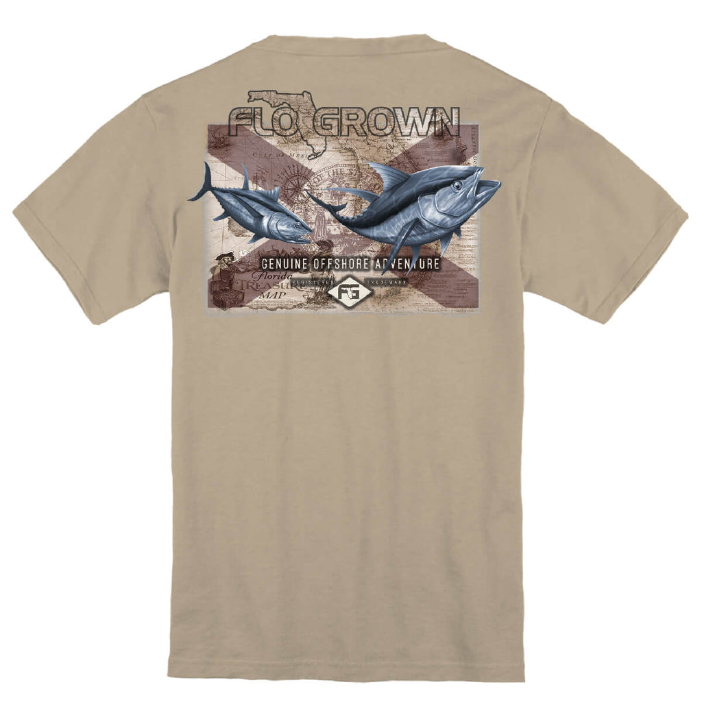 Tuna Over Map Youth Tee Hoodie, Sweatshirt | CoreVibeTees.com (Image 1)