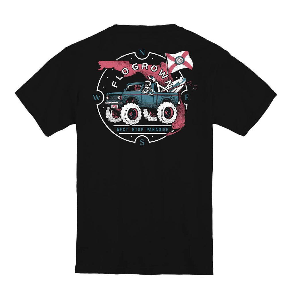 Next Stop Paradise Youth Tee Hoodie, Sweatshirt | CoreVibeTees.com (Image 1)