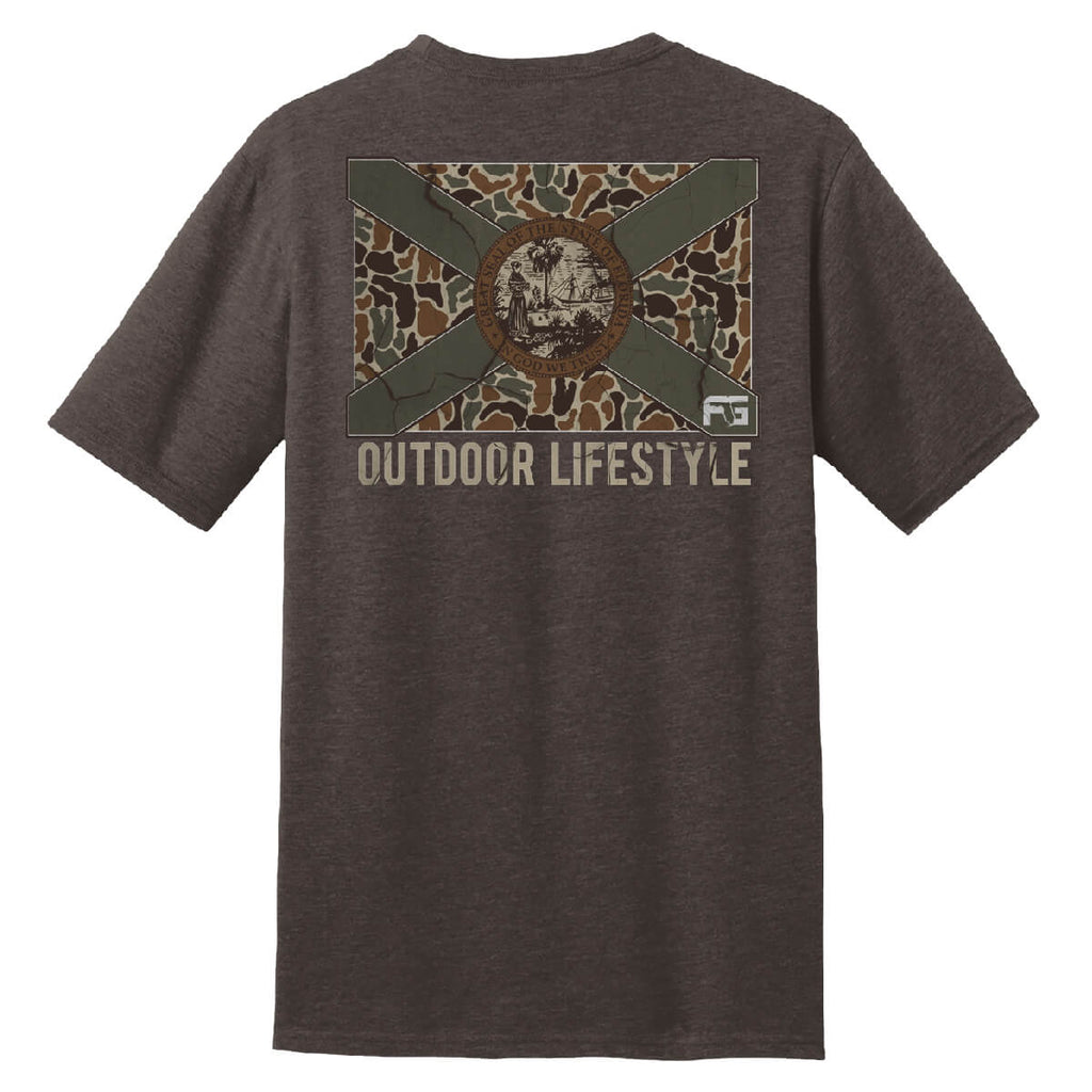 Florida Camo Flag Youth Tee Hoodie, Sweatshirt | CoreVibeTees.com (Image 1)