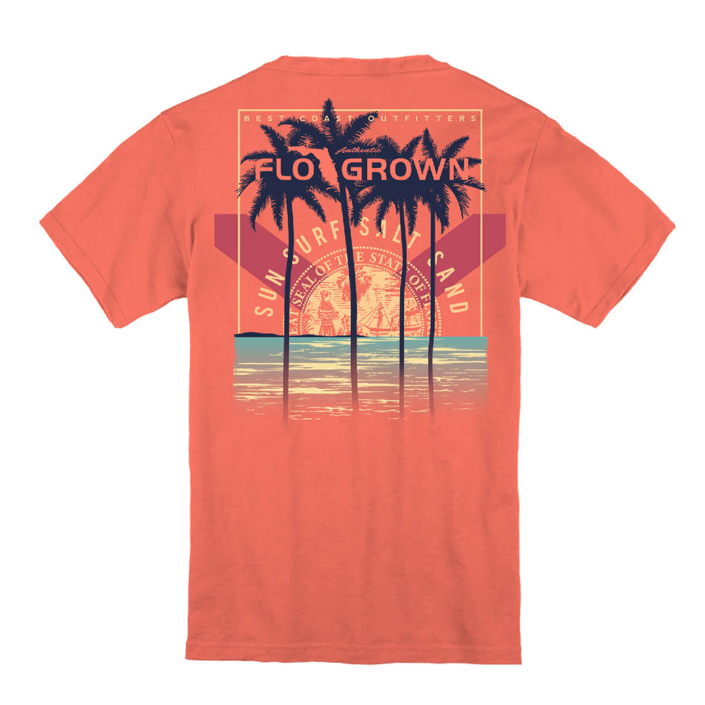 Crest Beach Poster Youth Tee Hoodie, Sweatshirt | CoreVibeTees.com (Image 1)