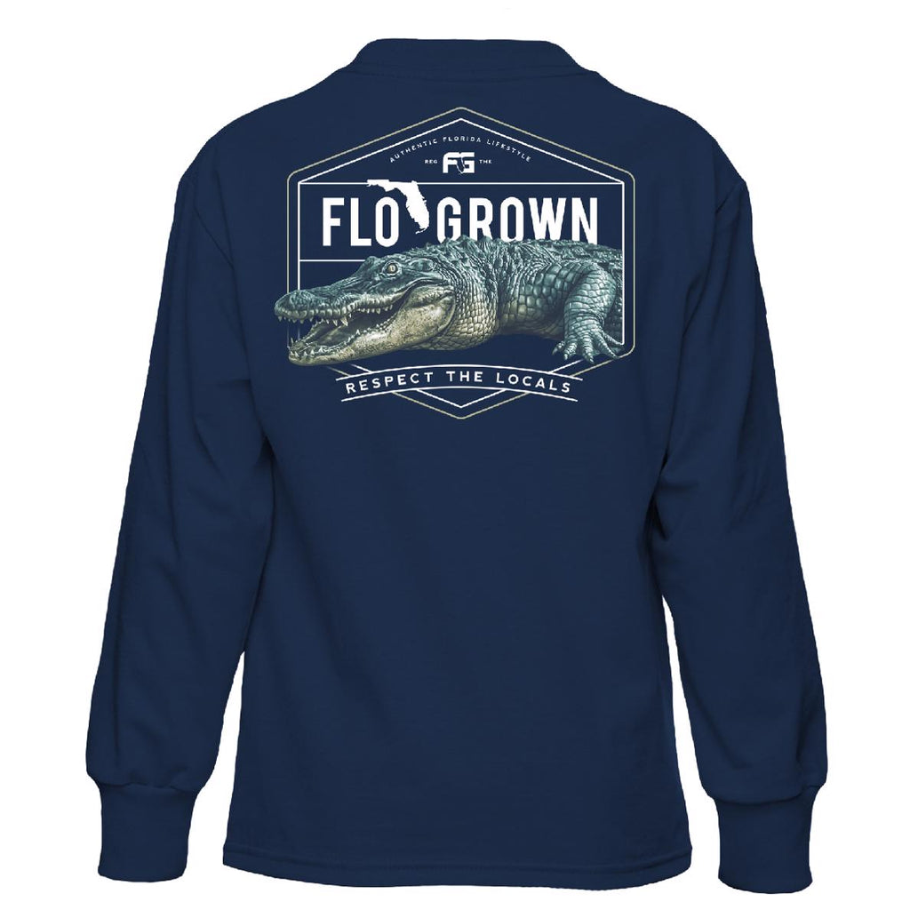 Local Gators Youth Long Sleeve Tee Hoodie, Sweatshirt | CoreVibeTees.com (Image 1)