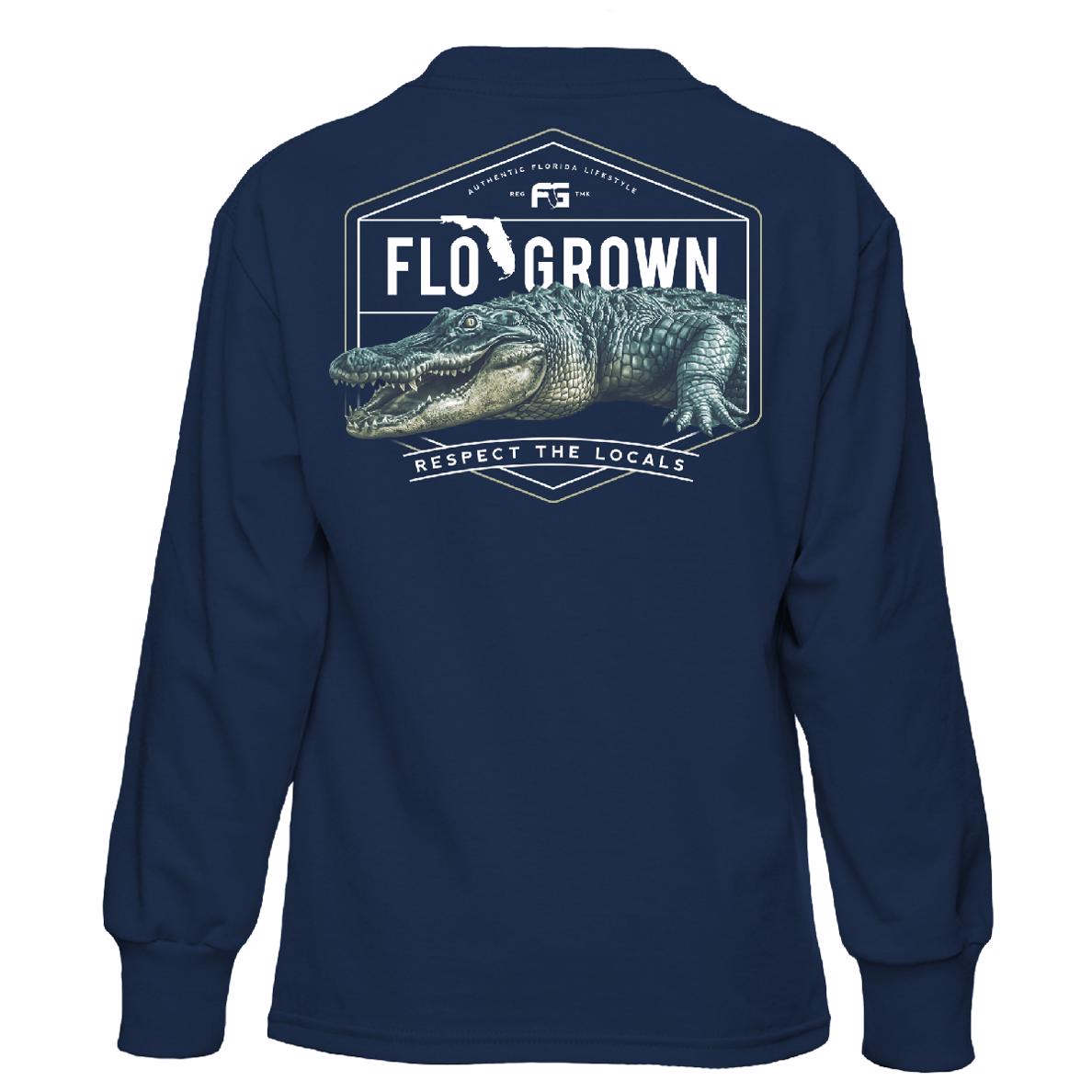 Local Gators Youth Long Sleeve Tee Hoodie, Sweatshirt | CoreVibeTees.com (Image 1)
