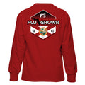 Poly Flag Split Youth Long Sleeve Tee Hoodie, Sweatshirt | CoreVibeTees.com (Image 1)