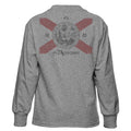 Scratch Flag Youth Long Sleeve Tee Hoodie, Sweatshirt | CoreVibeTees.com (Image 1)