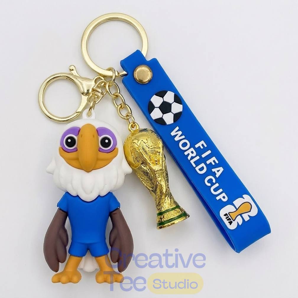 FIFA World Cup 2026 Clutch Mascot Collector’s Keychain