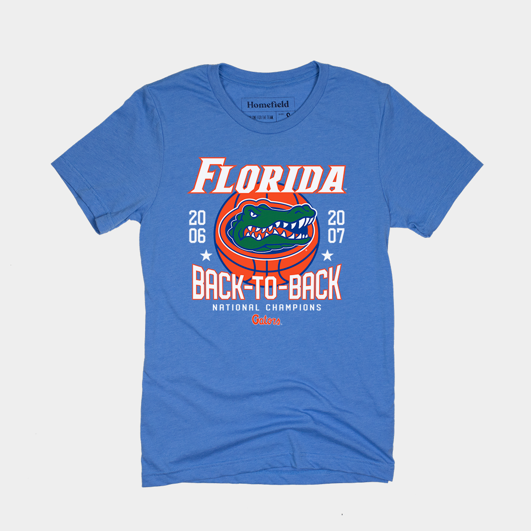 Florida Gators Back-to-Back Basketball Champs Tee Hoodie, Sweatshirt | CoreVibeTees.com