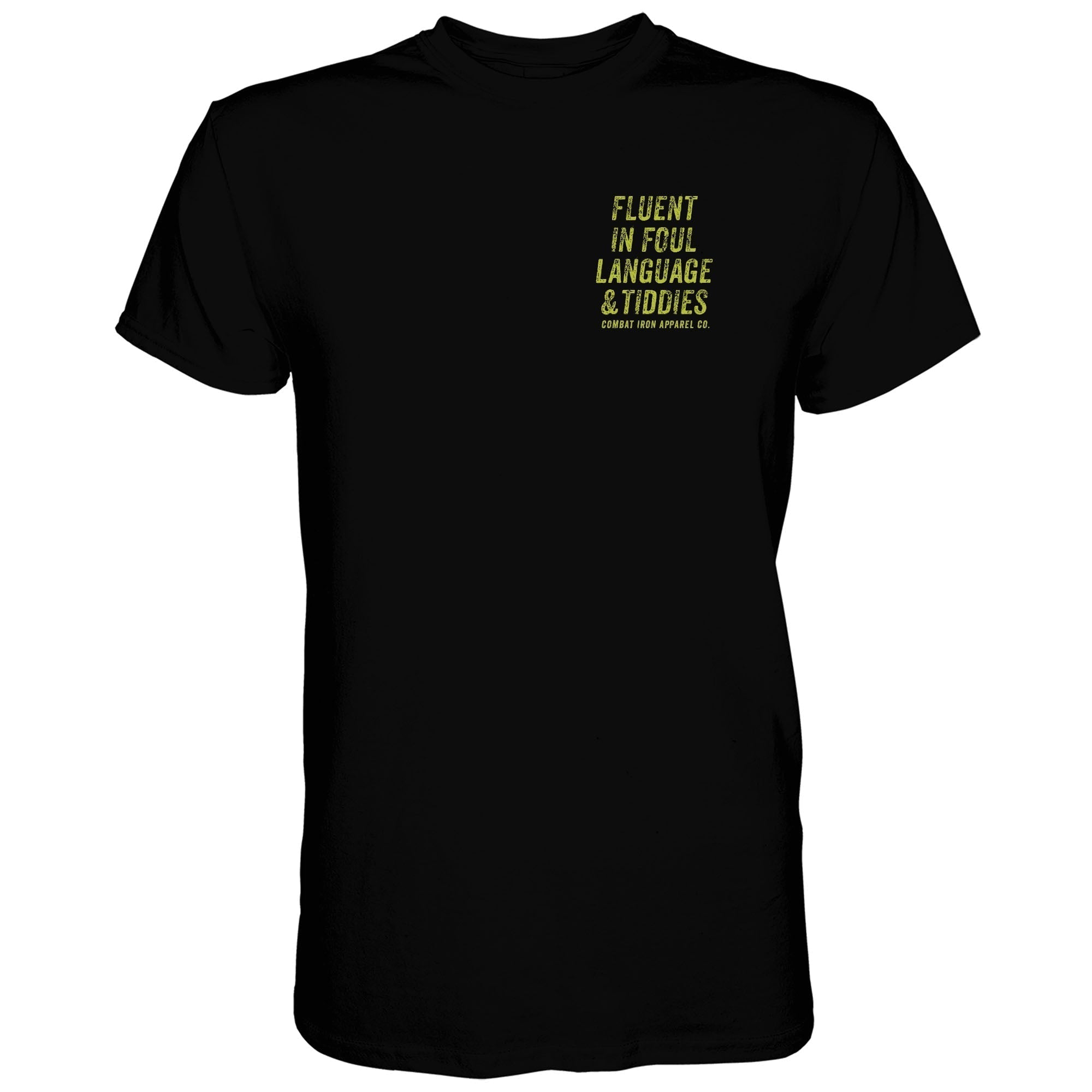 Fluent In Foul Language and Tiddies Men's T-Shirt Hoodie, Sweatshirt | CoreVibeTees.com (Image 4)