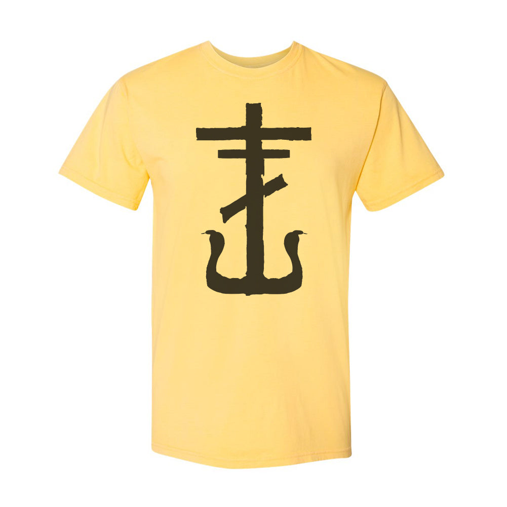 Cross T-shirt (Yellow) Hoodie, Sweatshirt | CoreVibeTees.com (Image 1)