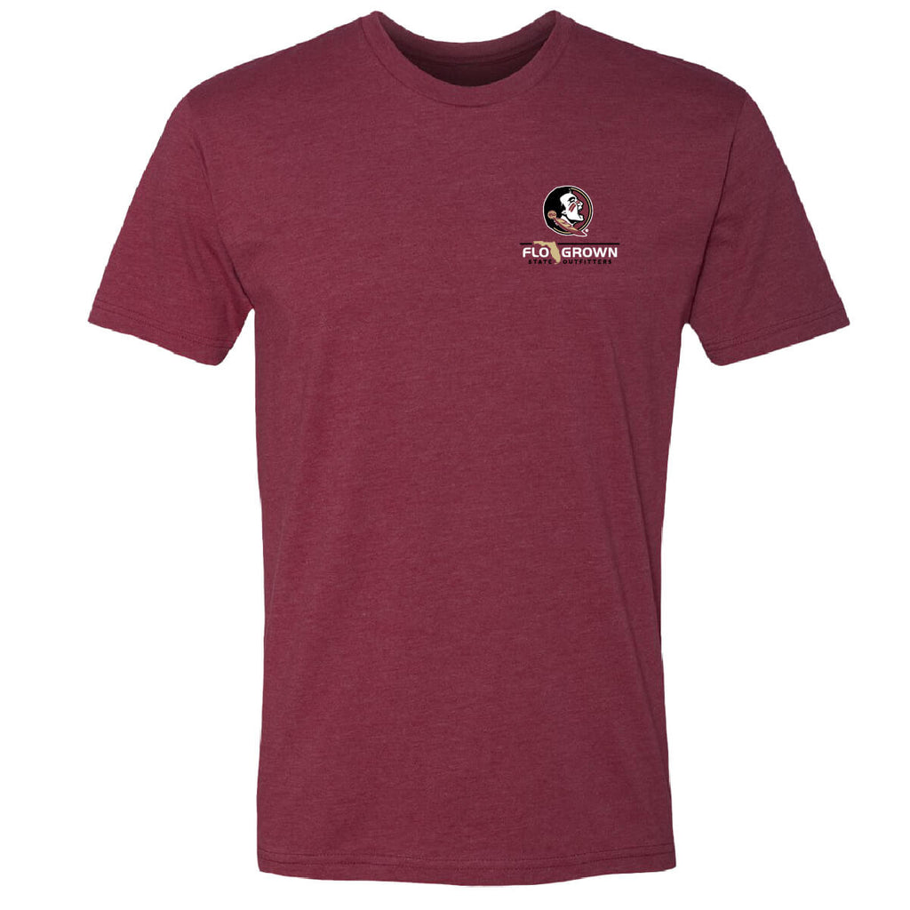 Florida State Seminoles Double Diamond Crest Tee Hoodie, Sweatshirt | CoreVibeTees.com (Image 2)
