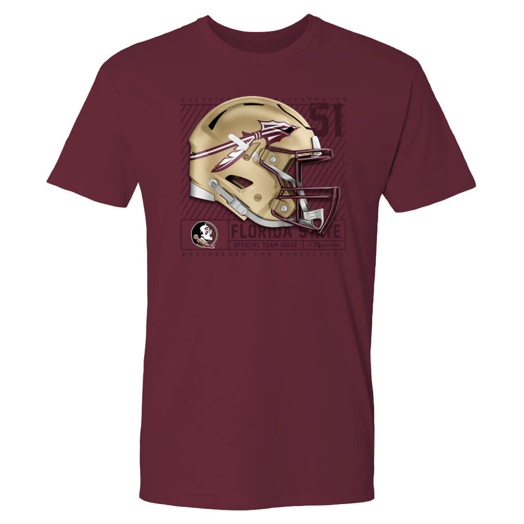 Florida State Seminoles Team Helmet Tee Hoodie, Sweatshirt | CoreVibeTees.com