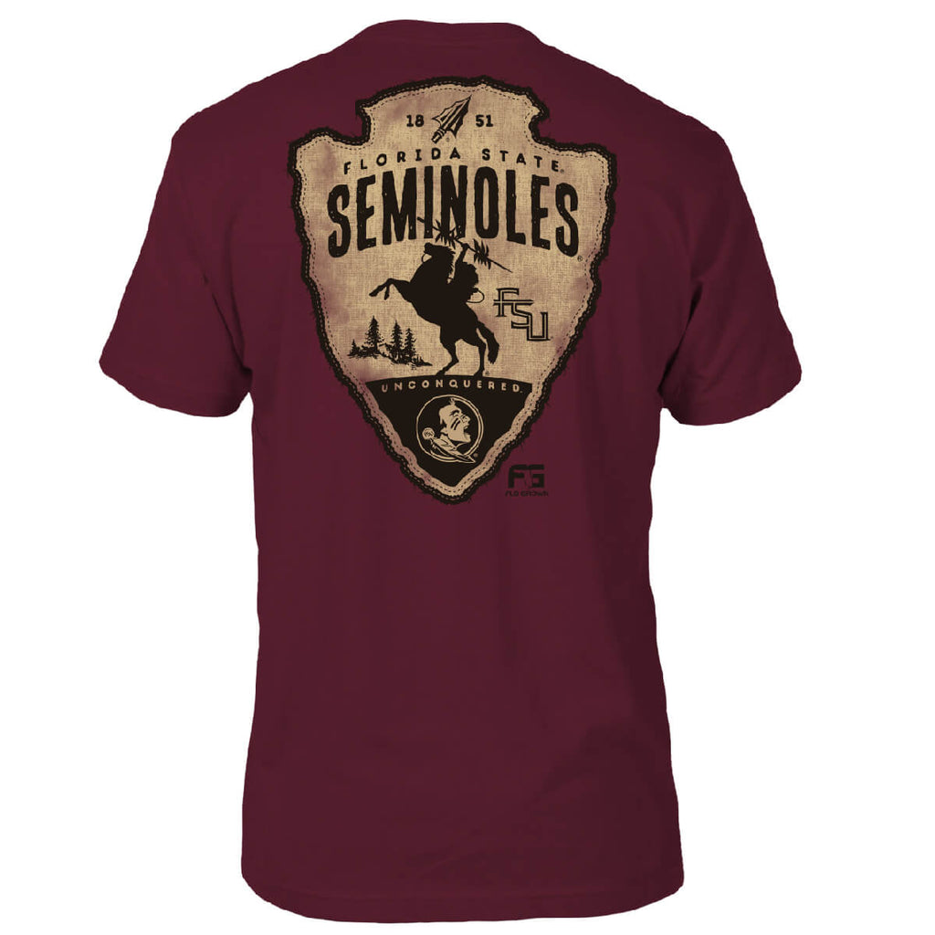 Florida State Seminoles Spearhead Tee Hoodie, Sweatshirt | CoreVibeTees.com (Image 1)