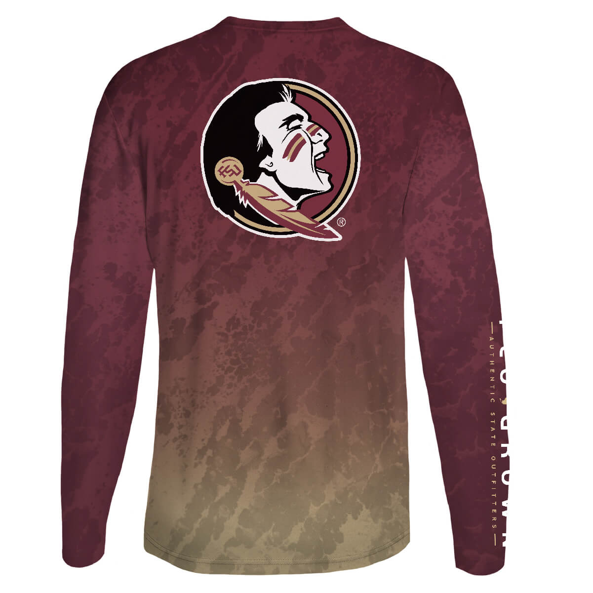 Florida State Seminoles Maritime Fade Performance Tee Hoodie, Sweatshirt | CoreVibeTees.com (Image 1)