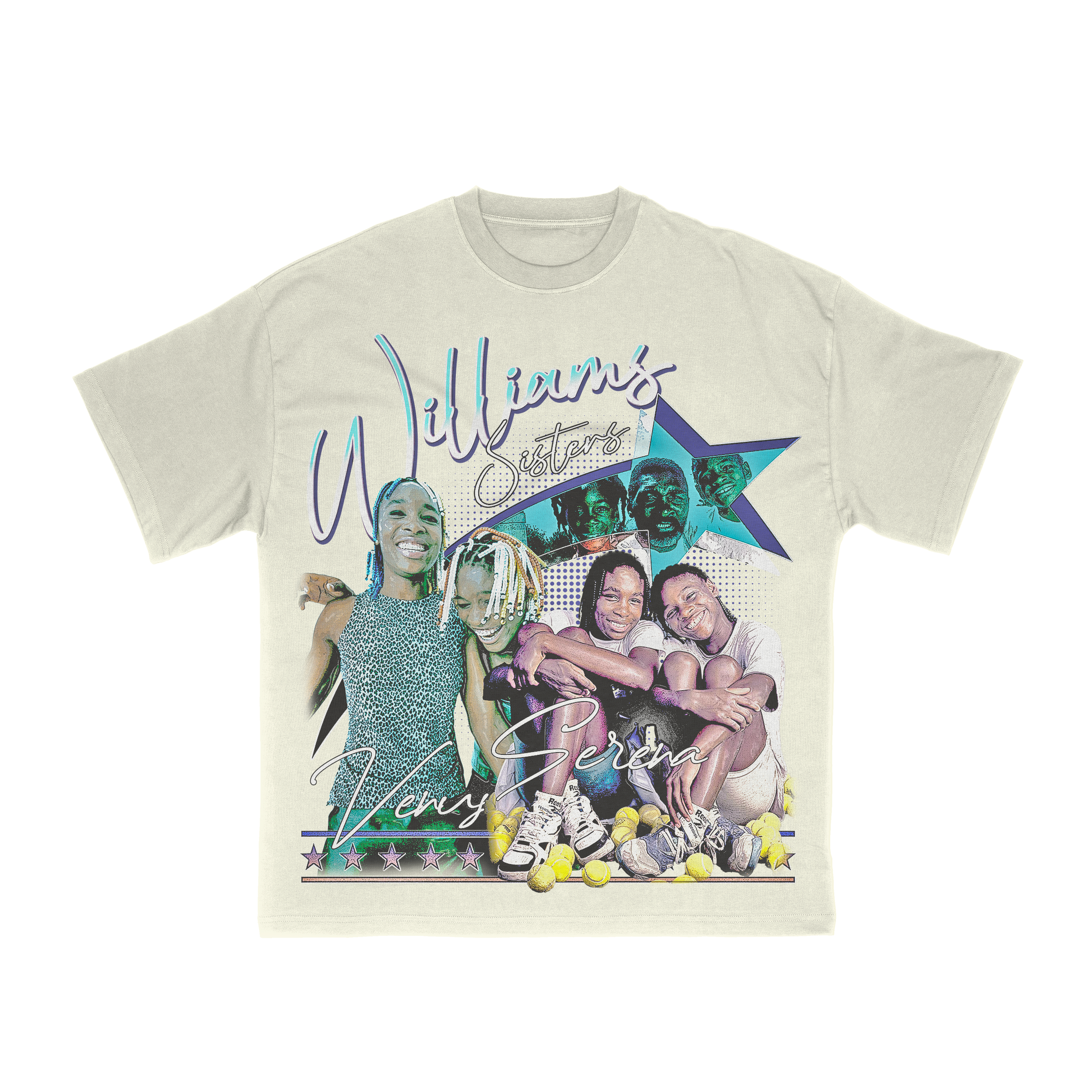 Venus and Serena Tee Hoodie, Sweatshirt | CoreVibeTees.com (Image 1)