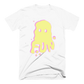 Blob White T-Shirt Hoodie, Sweatshirt | CoreVibeTees.com (Image 1)