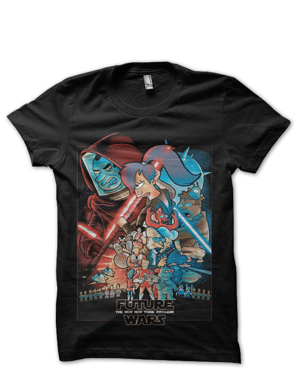 Future Wars Black Half Sleeve T-Shirt Hoodie, Sweatshirt | CoreVibeTees.com
