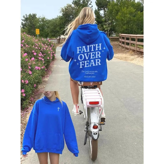 Faith Over Fear Hoodie, Christian Hoodies, Christian Sweatshirt, Jesus Hoodie, Trendy Hoodie, Bible Verse Hoodie, Bible Verse  T-shirt, sweater and Hoodiestyle{n002}2