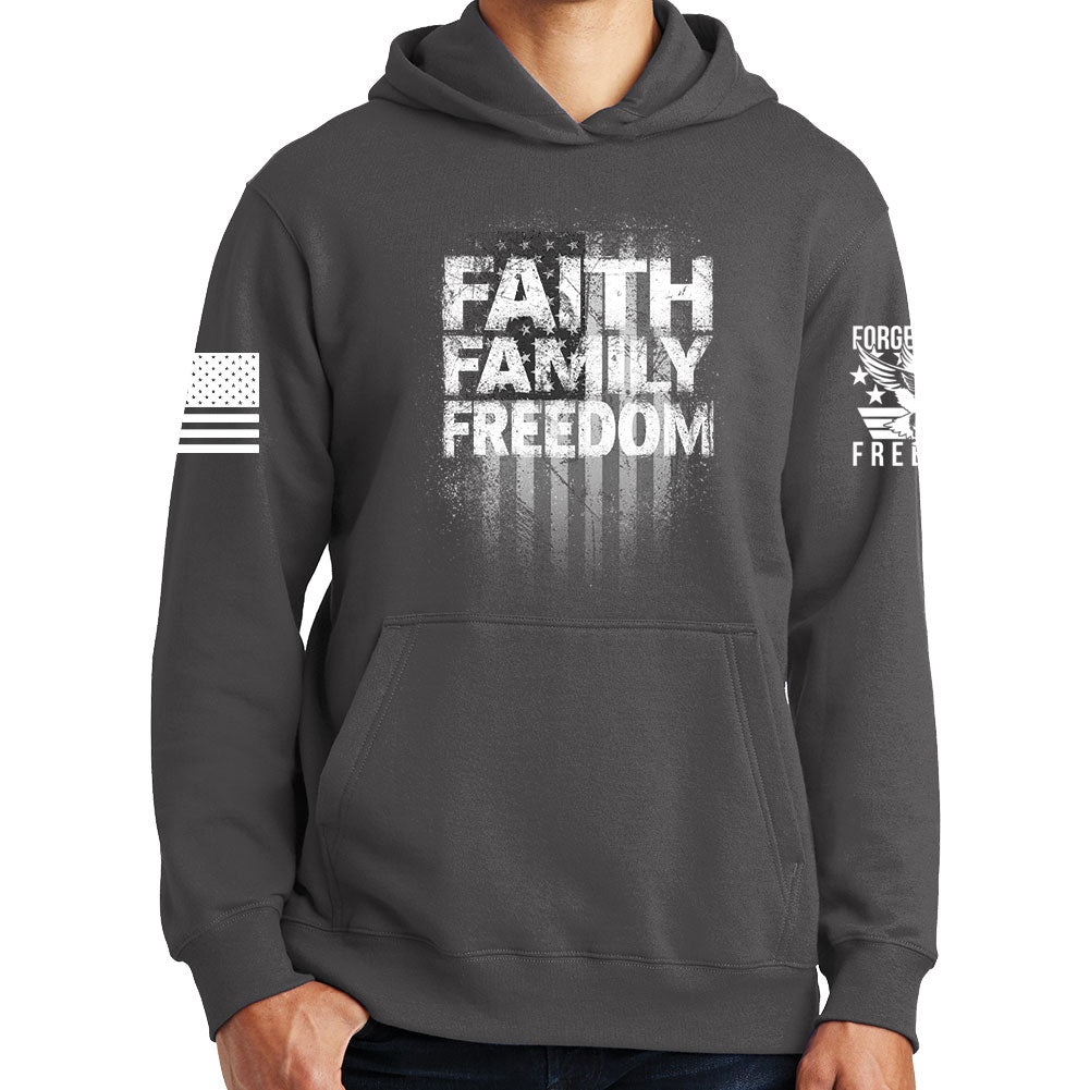 Faith Family Freedom Hoodie Style001 T-Shirts, Sweatshirt | CoreVibeTees.com (Image 2)