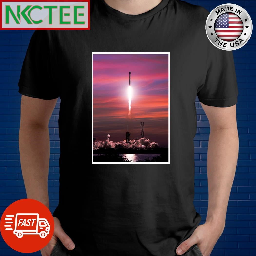 Falcon 9 ascending the dawn of the day shirt