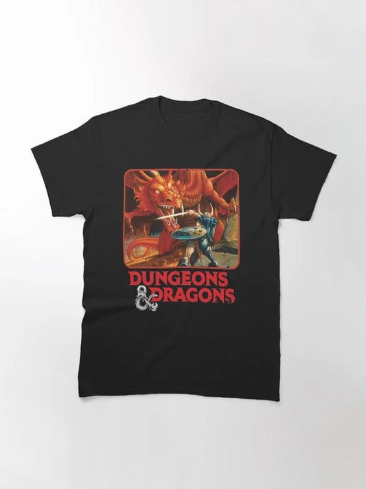 Fantasy Roleplaying On The Table Fantasy Adventure Game Music Fans Classic T-Shirt, Unisex T-Shirt, For Men Women Menswear Top