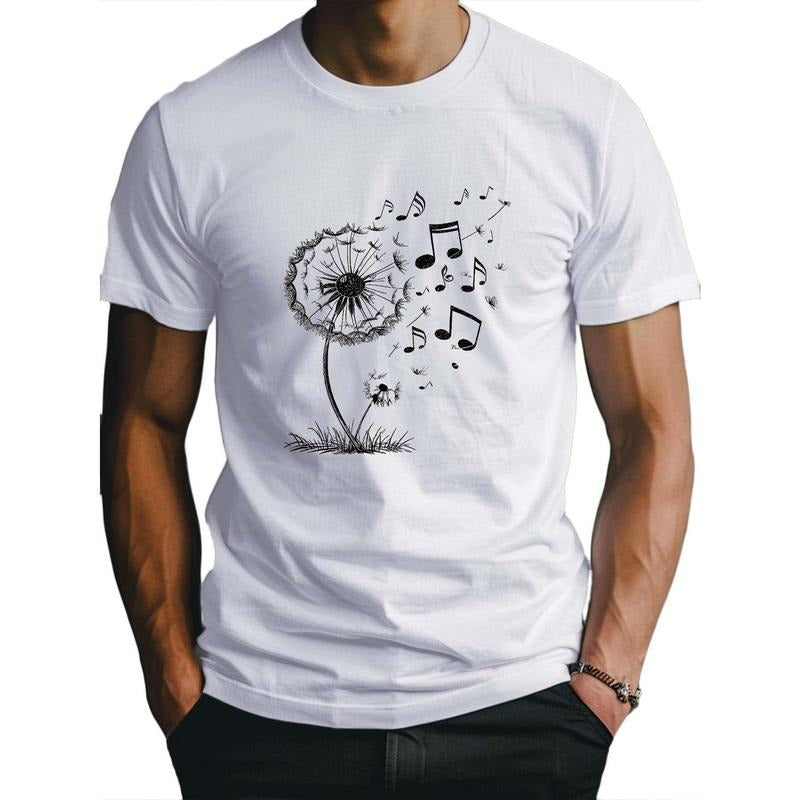 Fashion Music Po Kung suitable for men's T-shirt, sweat and exercise freedom, men's T-shirt Made in USA