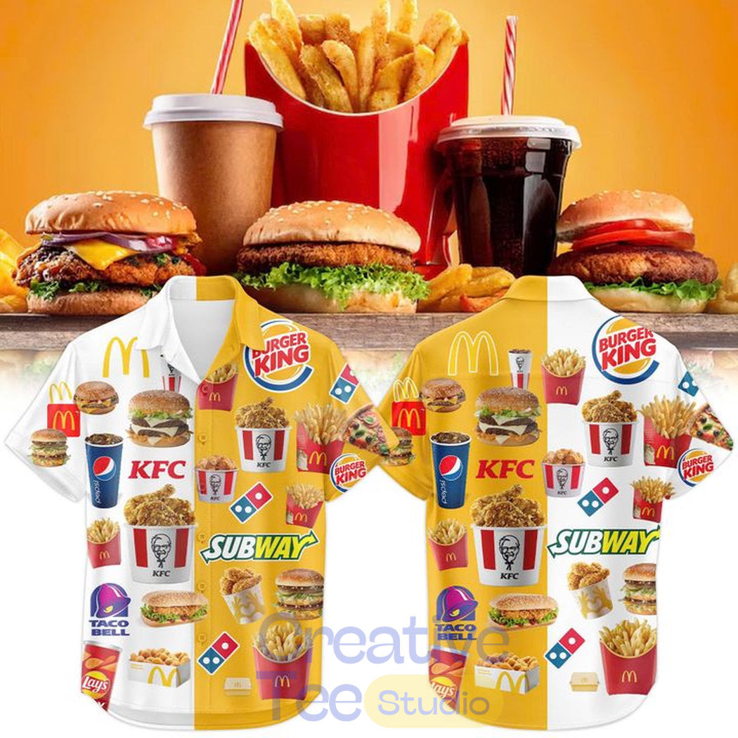 Fast Food Lover Summer 2026 Hawaiian Shirt – Special Edition